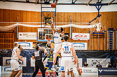 Basketball, bet-at-home Basketball Superliga 2021/22, Grunddurchgang Runde 12, Oberwart Gunners, UBSC Graz, Rob Howard (5)