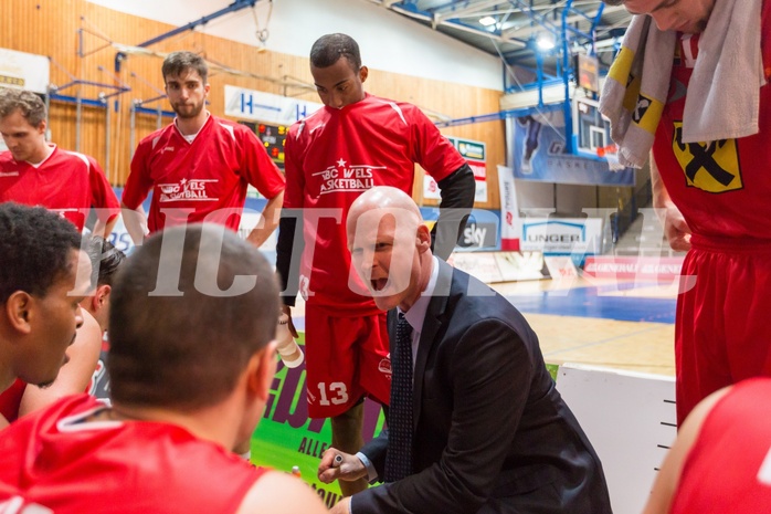 Basketball ABL 2015/16 Grunddurchgang 15.Runde Oberwart Gunners vs. WBC Wels