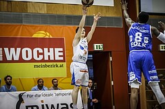 Basketball, ABL 2018/19, Grunddurchgang 34.Runde, Kapfenberg Bulls, Oberwart Gunners, Tobias Schrittwieser (14)