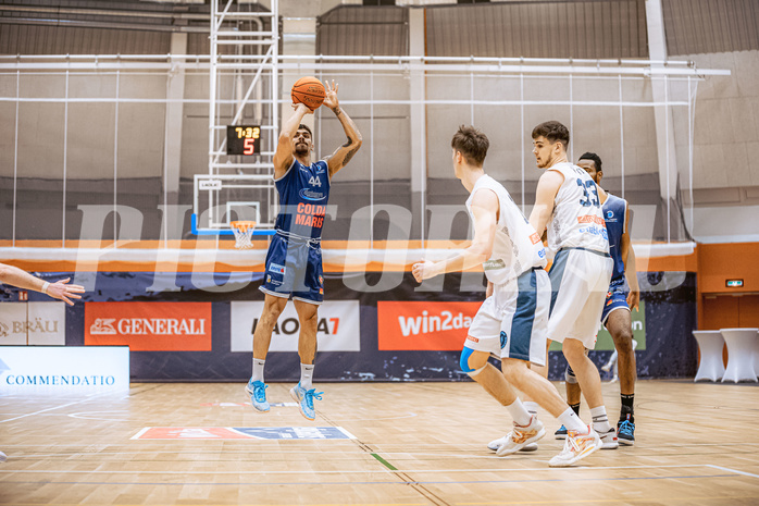 Basketball, Win2Day Superliga 2022/23, 7. Qualifikationsrunde, Vienna Timberwolves, BBC Nord Dragonz, Fabio Söhnel (44)