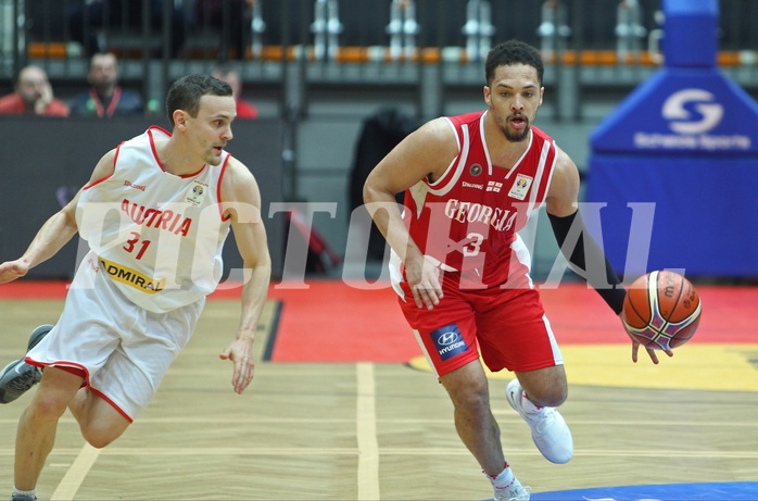 Basketball FIBA Basketball World Cup 2019 European Qualifiers,  First Round Austria vs. Georgia


