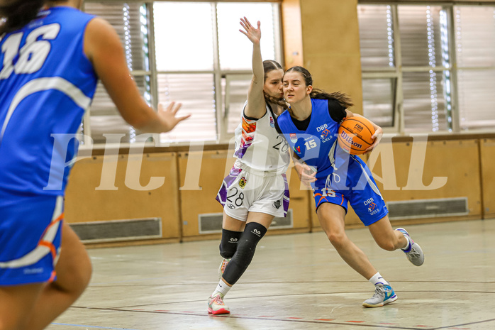 Basketball Damen Superliga 2024/25, Grunddurchgang 03.Runde VIENNA UNITED vs. DBB WELS

