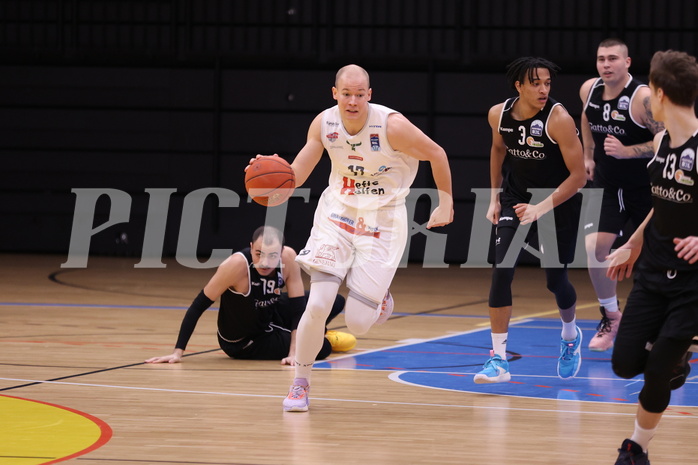 22.01.2023, Graz, Raiffeisen Sportpark Graz, Basketball Zweite Liga 2022/23, Grunddurchgang, Runde 13, Future Team Steiermark vs. Basket Flames