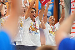 Basketball, Basketball Superliga 2024/25, Playoffs, Finale Spiel 1, Oberwart Gunners vs. BBC Nord Dragonz