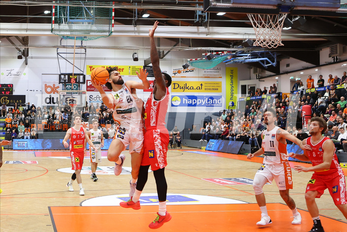 Basketball Superliga 2024/25, Grunddurchgang 5.Runde Klosterneuburg Dukes vs. Traiskirchen Lions