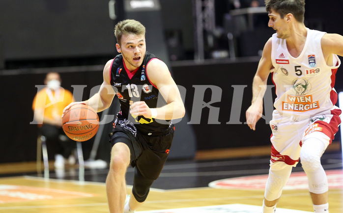 Basketball Superliga 2021/22, Grunddurchgang 5.Runde BC Vienna vs. Flyers Wels


