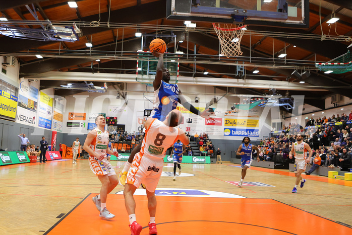 Basketball Superliga 2023/24, Grunddurchgang Spiel 11 Klosterneuburg Dukes vs. Oberwart Gunners