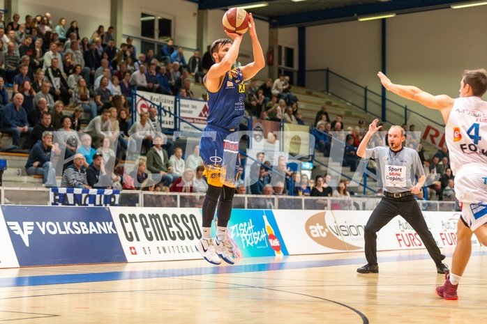 Basketball, ABL 2017/18, Grunddurchgang 7.Runde, Oberwart Gunners, Fürstenfeld Panthers, Hannes Ochsenhofer (10)