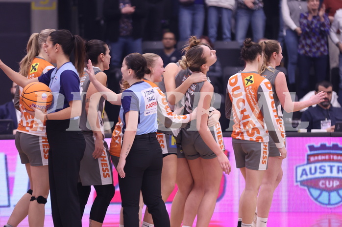 18.01.2025, Graz, Raiffeisen Sportpark, Basketball Austria Cup 2025, Final Four, Semifinale, DBB Wels vs Klosterneuburg Duchess,  