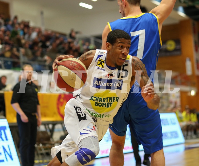 Basketball ABL 2015/16 Grunddurchgang 21.Runde Gmunden Swans vs. UBSC Graz


