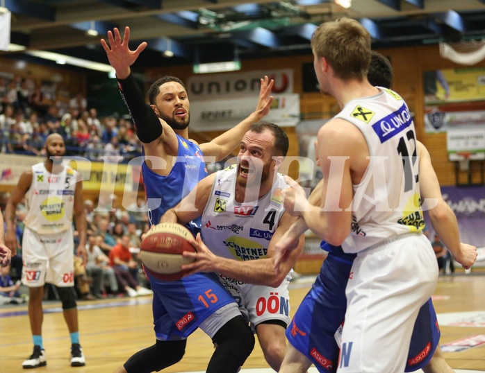 Basketball ABL 2018/19, Grunddurchgang 30.Runde Gmunden Swans vs. Kapfenberg Bulls


