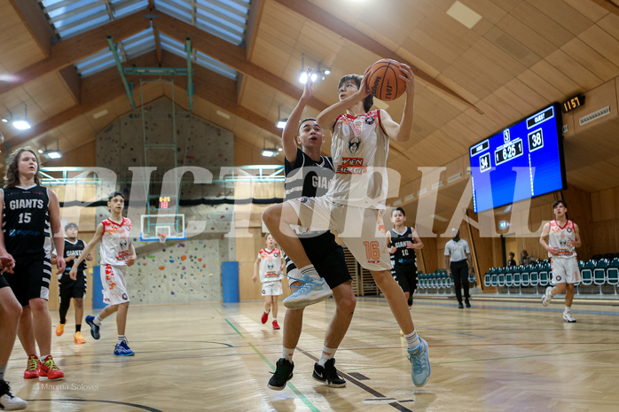 05.04.2025 Österreichischer Basketballverband 2024/25, SLMU14, BC Vienna vs. Vienna Giants 