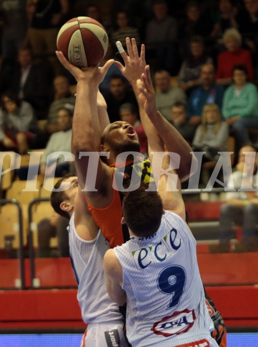 Basketball ABL 2015/16 Grunddurchgang 15.Runde Kapfenberg Bulls vs F