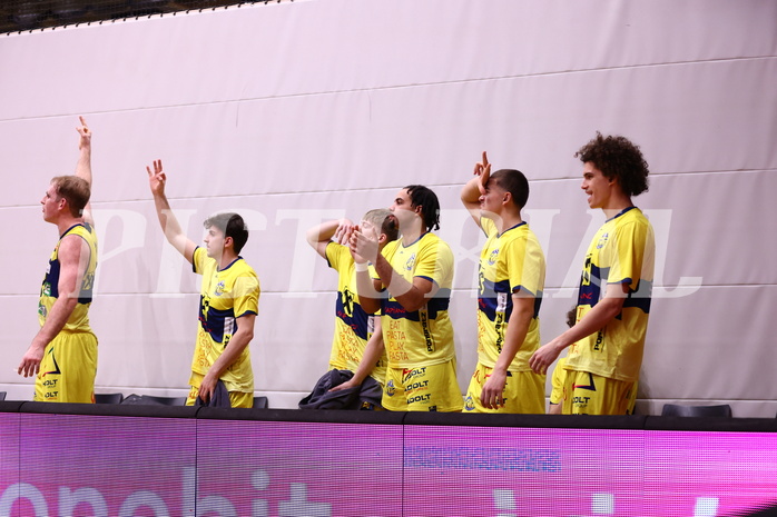 31.01.2025, Graz, Raiffeisen Sportpark Graz, Basketball Superliga 2024/25, Grunddurchgang, Runde 19, UBSC Graz - BC Vienna