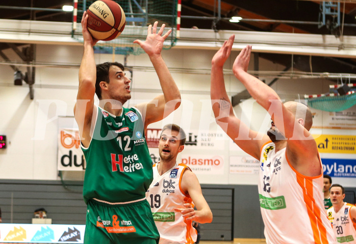 Basketball Superliga 2020/21, Grunddurchgang 15.Runde Klosterneuburg Dukes vs. Kapfenberg Bulls


