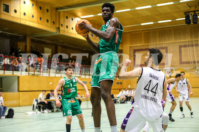Basketball Zweite Liga 2023/24, Grunddurchgang 19.Runde Vienna United vs. Future Team Stiermark


