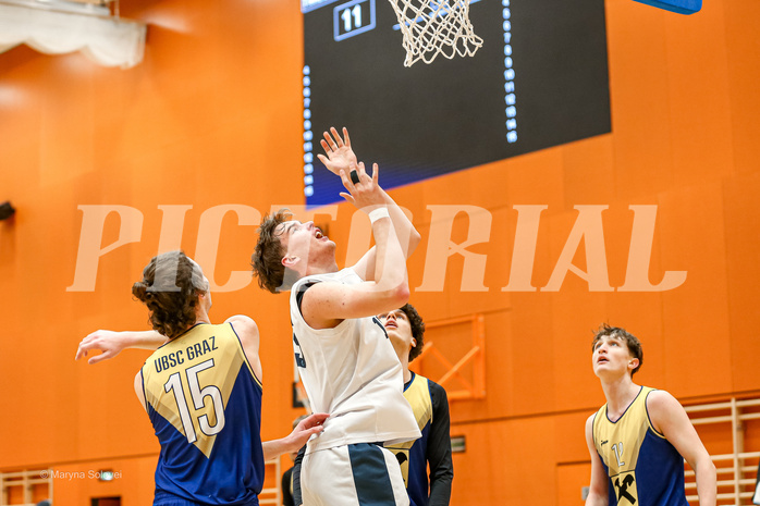 24.12.2024 Österreichischer Basketballverband 2024/25, SLMU19, Vienna Timberwolves vs. UBSC Graz