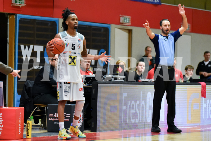 Win2Day Basketball Superliga 2022/23, Grunddurchgang 19.Runde, Flyers Wels vs. Kapfenberg,