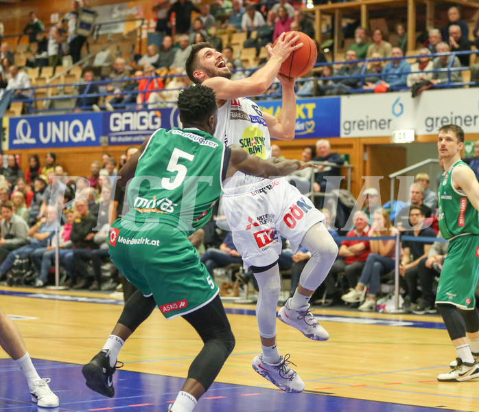 Basketball Superliga 2022/23, Grunddurchgang 15.Runde Gmunden Swans vs. Kapfenberg Bulls