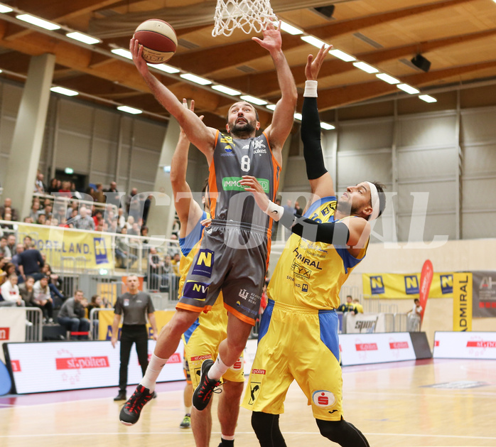 Basketball Basketball Superliga 2019/20, Grunddurchgang 8.Runde St.Pölten vs. Klosterneuburg Dukes