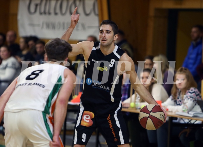 Basketball 2.Bundesliga 2017/18, Grunddurchgang 12.Runde Basketflames vs. Jennersdorf Blackbirds


