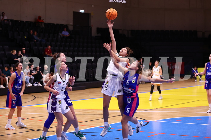 22.10.2023, Graz, Raiffeisen Sportpark, Basketball Damen Superliga 2023/24, Grunddurchgang 2.Runde, UBSC-DBBC Graz - Vienna United Women,  