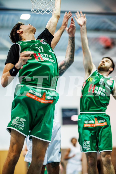 Basketball, Basketball Zweite Liga 2024/25, Grunddurchgang 11.Runde, UDW Alligators, Future Team Steiermark, Zalan Vincze (17)