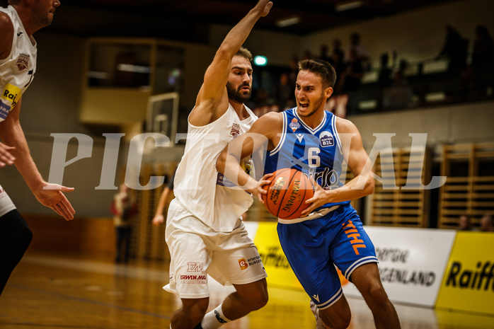 Basketball, Basketball Austria Cup 2021/22, 2. Vorrunde, Mattersburg Rocks, Kufstein Towers, Luka Bozak (6)