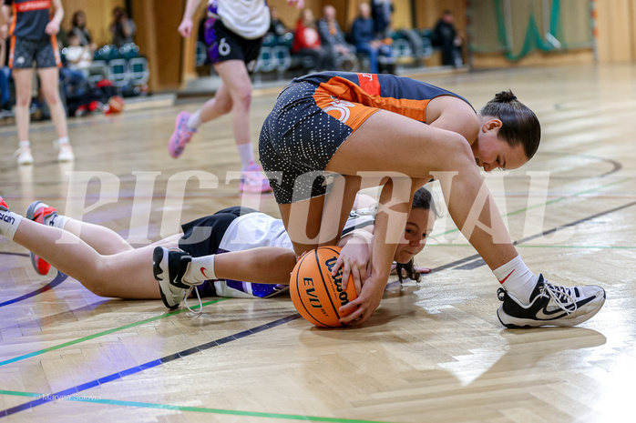 16.02.2025 Österreichischer Basketballverband 2024/25, SLWU16 Vienna United vs Basket Duchess