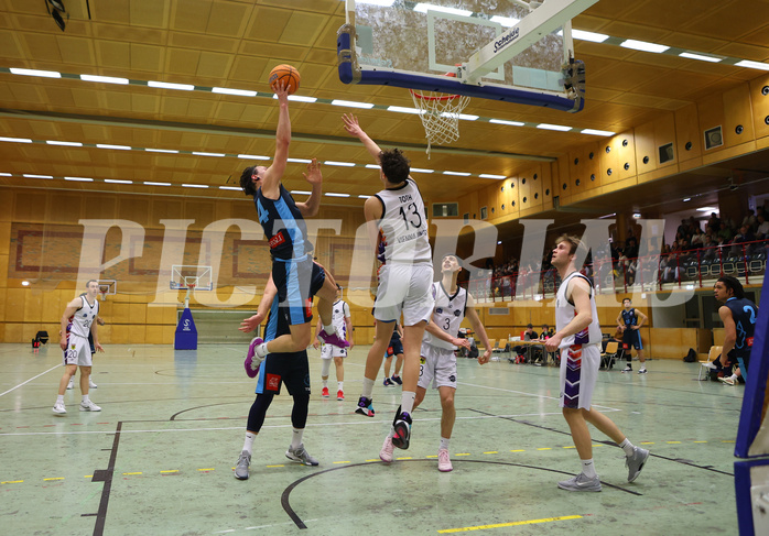 Basketball Zweite Liga 2024/25, Grunddurchgang 22.Runde Vienna United vs. Vienna Timberwolves