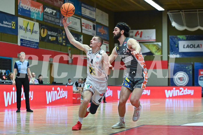 Basketball Superliga 2023/24, 5.Plazierungsrunde,
Flyers Wels vs. Klosterneuburg Dukes,