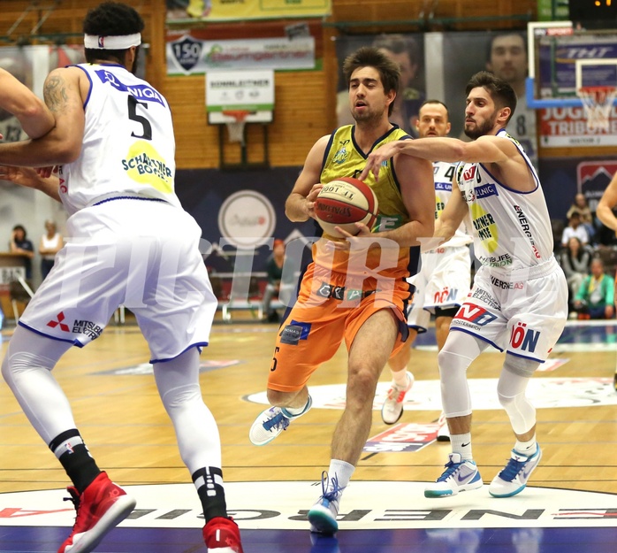 Basketball Basketball Superliga 2019/20, Grunddurchgang 6.Runde Gmunden Swans vs. UBSC Graz



