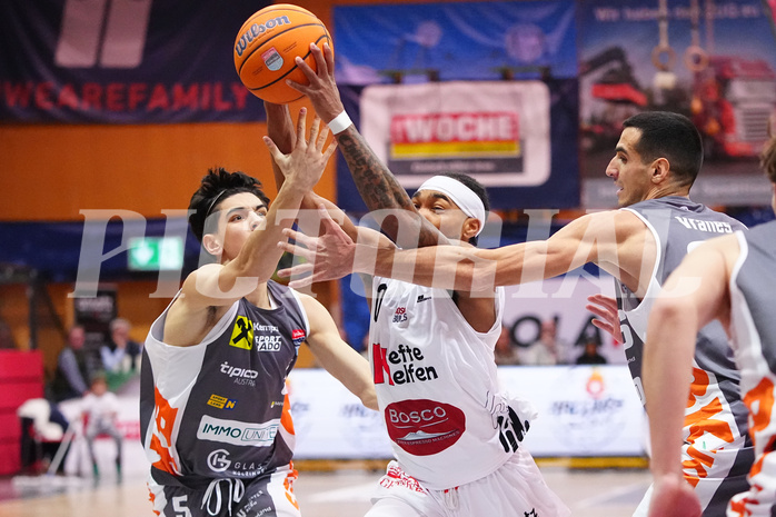 Win2day Basketball Superliga 2024/25, Grunddurchgang, 16. Runde, Kapfenberg vs. Klosterneuburg


