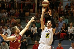 Basketball ABL 2015/16 Grunddurchgang 35.Runde Traiskirchen Lions vs. WBC Wels


