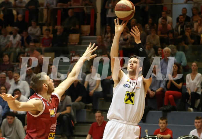 Basketball ABL 2015/16 Grunddurchgang 35.Runde Traiskirchen Lions vs. WBC Wels


