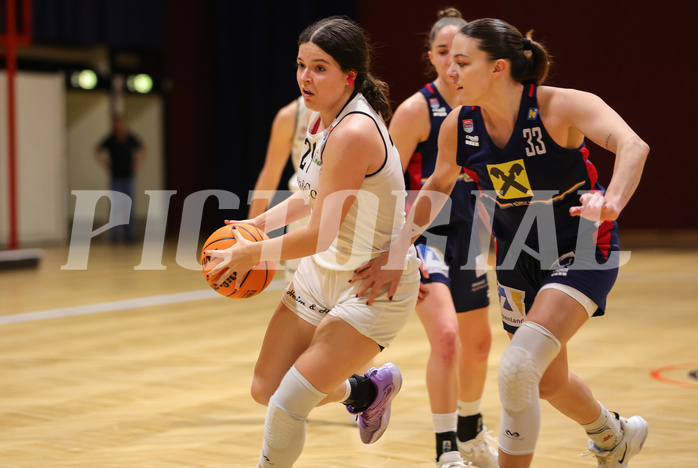 Basketball Damen Superliga 2023/24, Grunddurchgang 8.Runde Basket Flames vs. SKN St.Pölten


