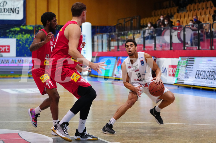 Basketball Superliga 2021/22, Grundduchgang 13.Runde , Kapfenberg  vs. Traiskirchen


