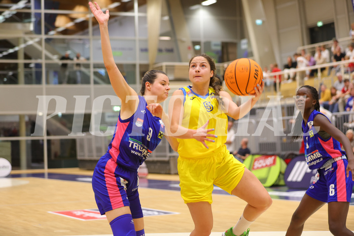 Basketball Damen Superliga 2023/24, Grunddurchgang 1.Runde SKN St. Pölten vs. UBSC-DBBC Graz


