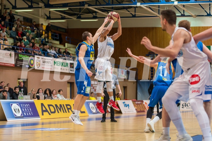 Basketball, ABL 2017/18, Grunddurchgang 20.Runde, Oberwart Gunners, UBSC Graz, Louis Dabney Jr. (5)