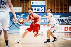 Basketball, ABL 2018/19, Playoff VF Spiel 1, Oberwart Gunners, BC Vienna, Paul Radakovics (9)