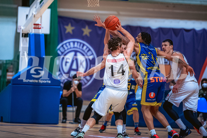 Basketball Basketball Superliga 2021/22, Grunddurchgang 18.Runde Vienna D.C. Timberwolves vs. UBSC Graz