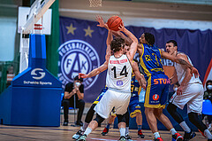 Basketball Basketball Superliga 2021/22, Grunddurchgang 18.Runde Vienna D.C. Timberwolves vs. UBSC Graz