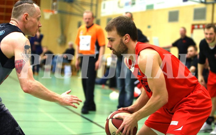 Basketball 2.Bundesliga 2016/17, Playoff SF Spiel 1 Mistelbach Mustangs vs. Villach Raiders


