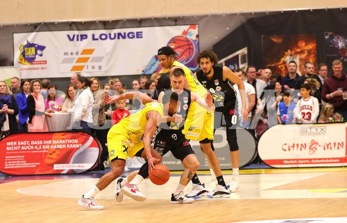 Basketball Superliga 2022/23, 10.Plazierungsrunde SKN St.Pölten vs. Flyers Wels


