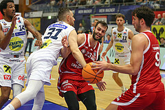 Basketball Superliga 2024/25, Grunddurchgang 12.Runde Gmunden Swans vs. BC Vienna


