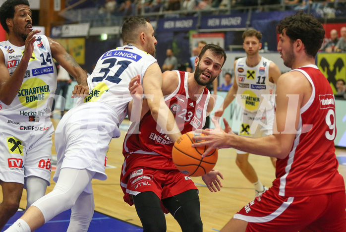 Basketball Superliga 2024/25, Grunddurchgang 12.Runde Gmunden Swans vs. BC Vienna


