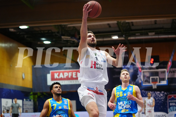 Basketball Superliga 2021/22, 3. Platzierungsrunde, Kapfenberg vs. St.Poelten



