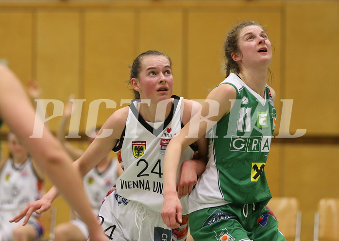 Basketball Damen Superliga 2021/22, Halbfinale Spiel 3 Vienna United vs. UBI Graz