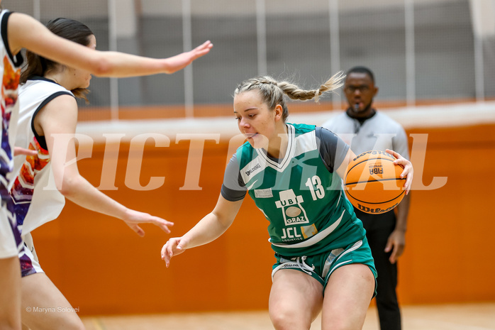 26.01.2025 Österreichischer Basketballverband 2024/25, SLWU19, Vienna United vs. UBI Graz