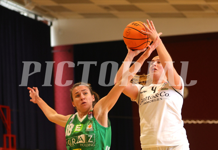 Basketball Damen Superliga 2022/23, Grunddurchgang 1.Runde Basket Flames vs. UBI Graz



